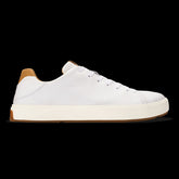 Lae‘ahi Lī ‘Ili Men's Leather Sneakers - Bright White