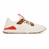Mio Lī Men's Athletic Shoes - Bright White / Red Lava