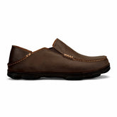 Moloā Men's Leather Slip On Shoes - Dark Wood / Dark Java