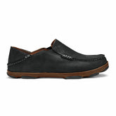 Moloā Men's Leather Slip On Shoes - Black / Toffee