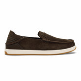 Kākaha Nia Men‘s Suede Slip-On Shoes - Dark Wood