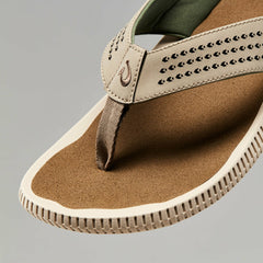 Ulele Men's Water-Ready Beach Sandals - Clay / Mustang