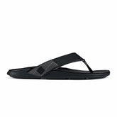 Tuahine Men's Waterproof Leather Beach Sandals - Black