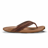 Hiapo -Dark Java / Toffee Leather Beach Sandals