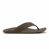 Tuahine Men's Waterproof Leather Beach Sandals - Canteen