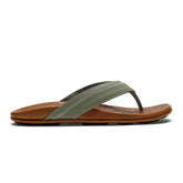 Hiapo - Odyssey Grey / Sahara Leather Beach Sandals