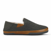 Hanohano Waxed Canvas Slippers - Dark Shadow