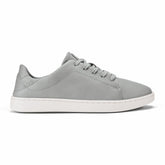 Pehuea Lī ‘Ili Women's Leather Sneakers - Ash