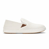 Pehuea Women's Breathable Slip-On Sneakers - Bright White