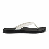 ‘Uiki Everyday Beach Sandals - Bright White / Lava Rock