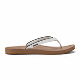 ‘Uiki Everyday Beach Sandals - White Sand / Almond