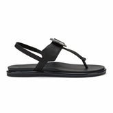 La‘i T-Bar Strappy Sandals - Lava Rock