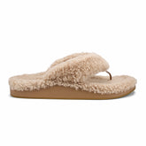 Kīpe'a Heu Women‘s Flip Flop Slippers - Tan