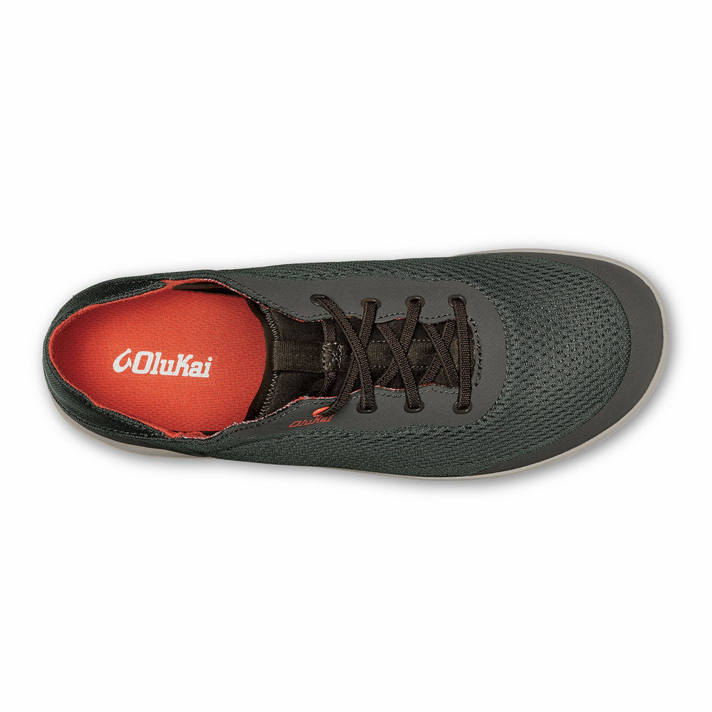 Moku Pae Men's Boat Shoes - Island Salt / Koi