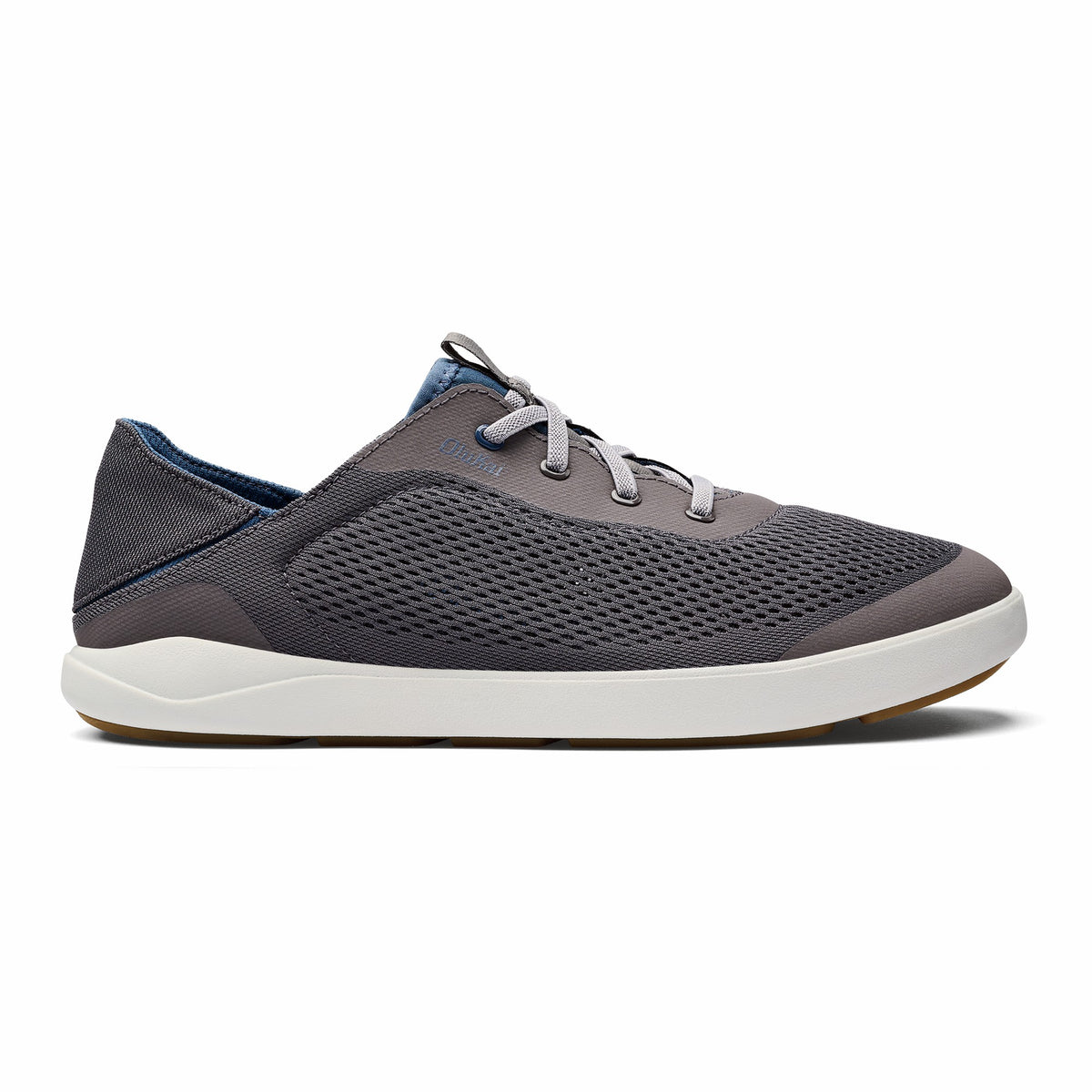 Moku Pae Men's Boat Shoes - Pavement / Vintage Blue