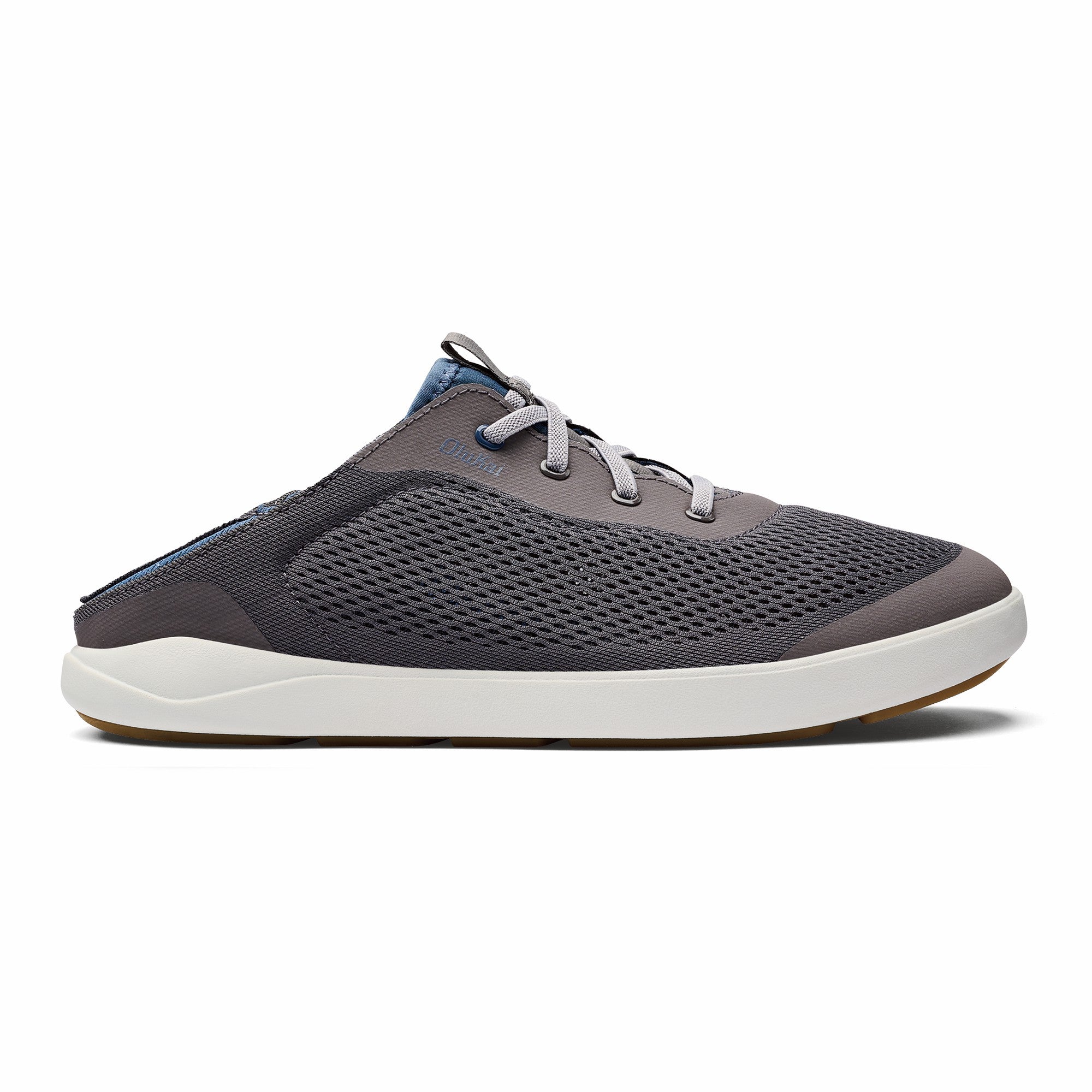 Moku Pae Men's Boat Shoes - Pavement / Vintage Blue