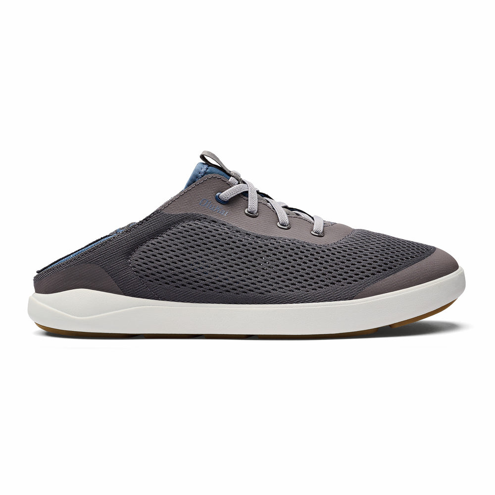 Moku Pae Men's Boat Shoes - Pavement / Vintage Blue