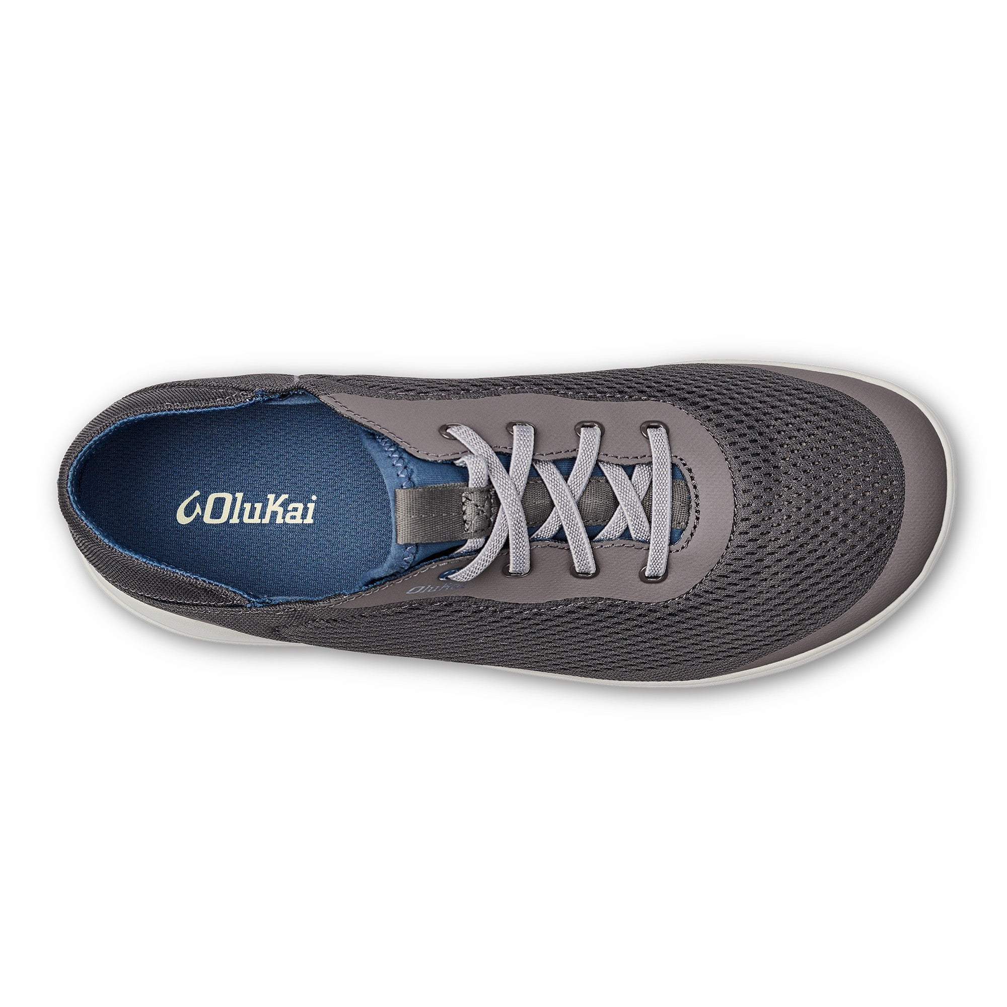Moku Pae Men's Boat Shoes - Pavement / Vintage Blue