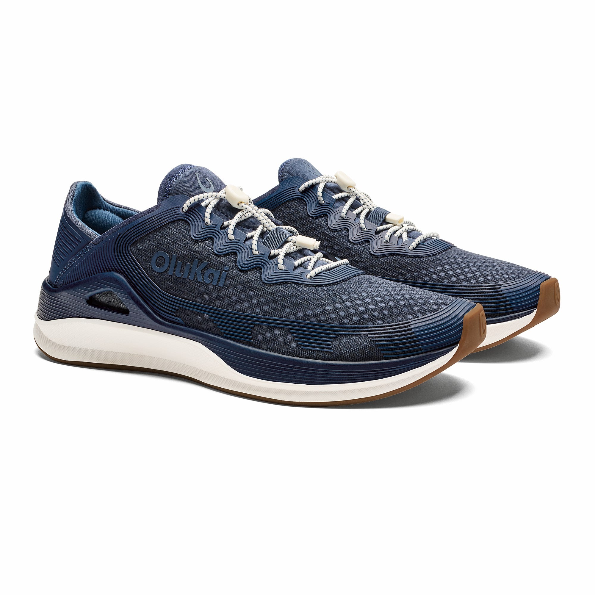 ‘Ahi Water Boat Shoes - Mood Indigo / Coastal Blue