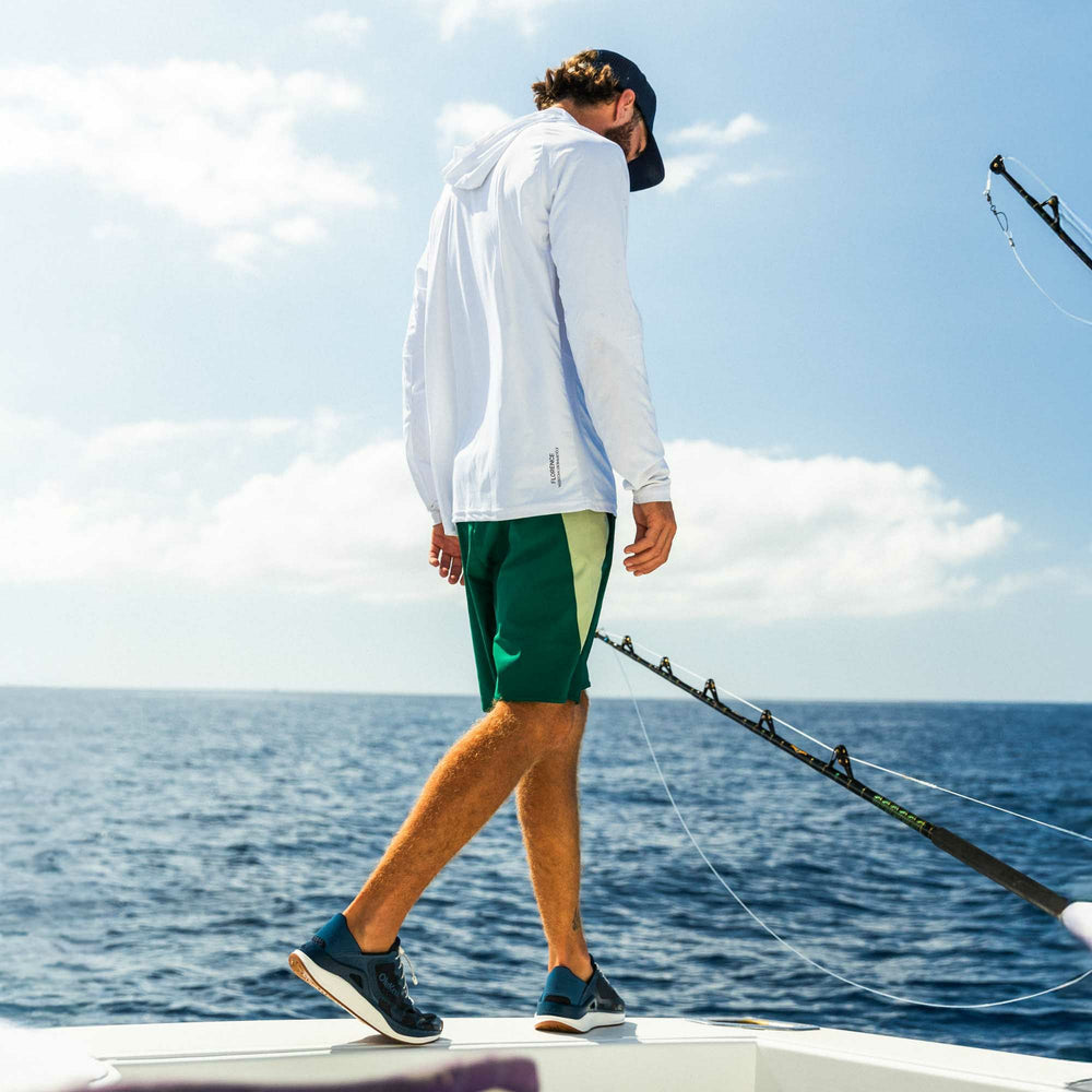 ‘Ahi Water Boat Shoes - Mood Indigo / Coastal Blue