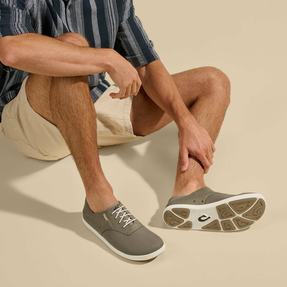 Nohea Moku Men's Boat Shoes - Tapa
