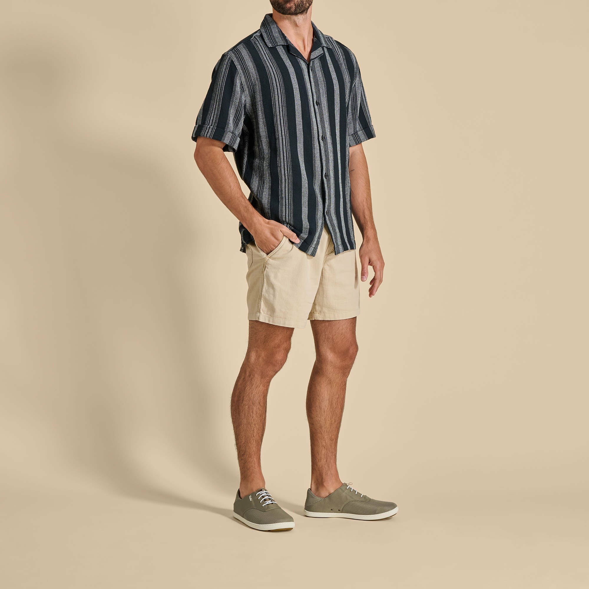 Nohea Moku Men's Boat Shoes - Tapa