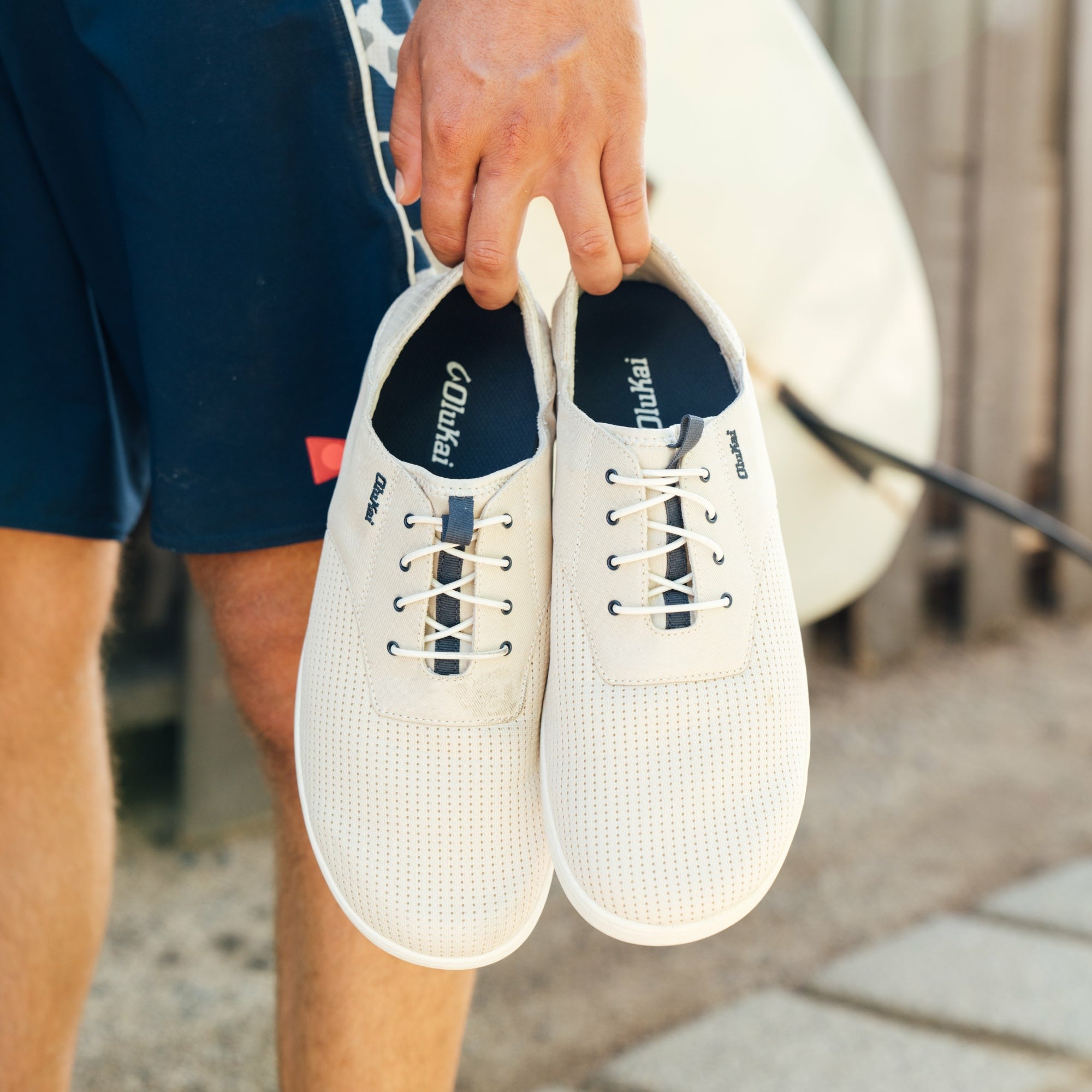 Nohea Moku Men's Boat Shoes - Tapa