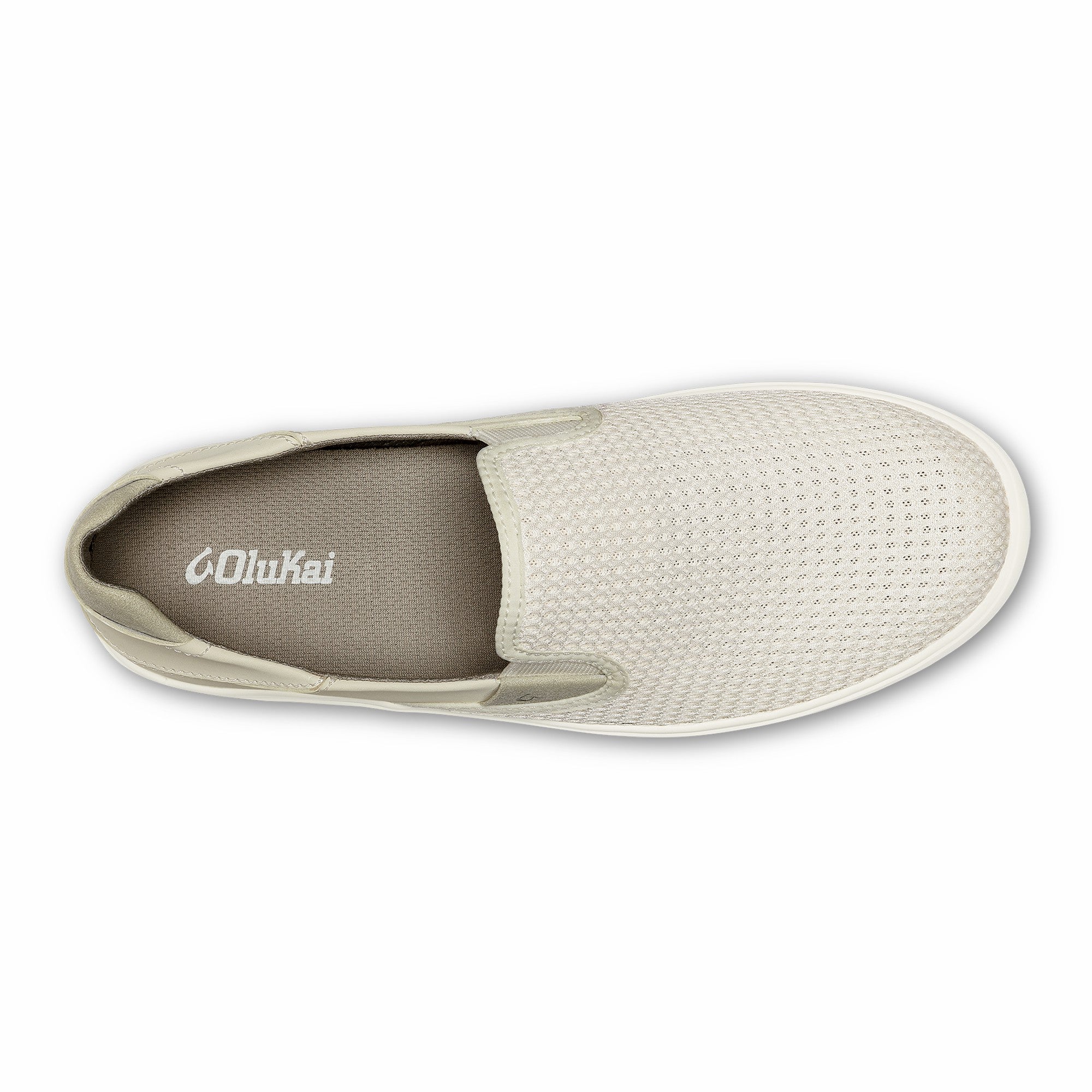 OluKai Lae‘ahi - Bone | Men's Slip-on Sneakers