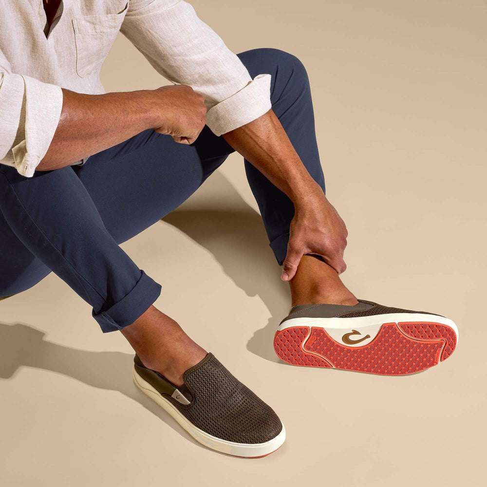 Lae‘ahi Men's Slip-On Sneakers - Kona