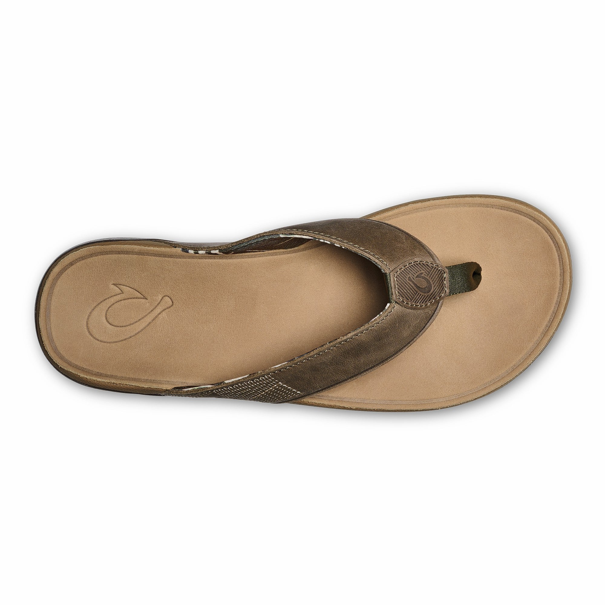 Tuahine Men's Waterproof Leather Beach Sandals - Hunter