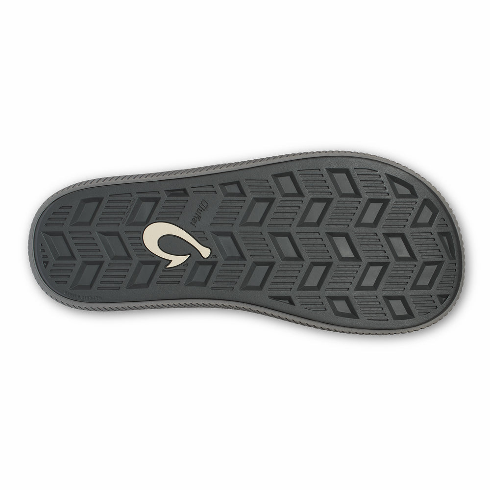 Ulele Men's Beach Sandals - Blue Depth / Charcoal