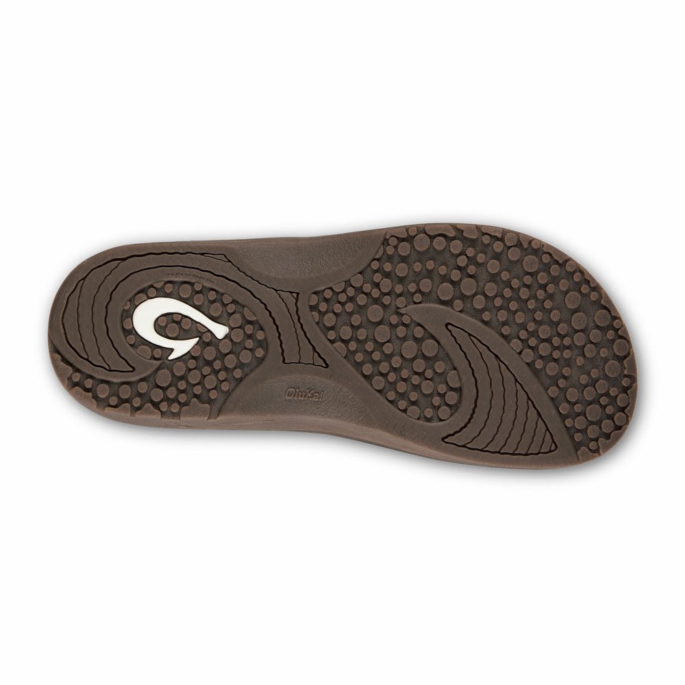 OluKai Hokua - Tan | Men's Beach Sandals