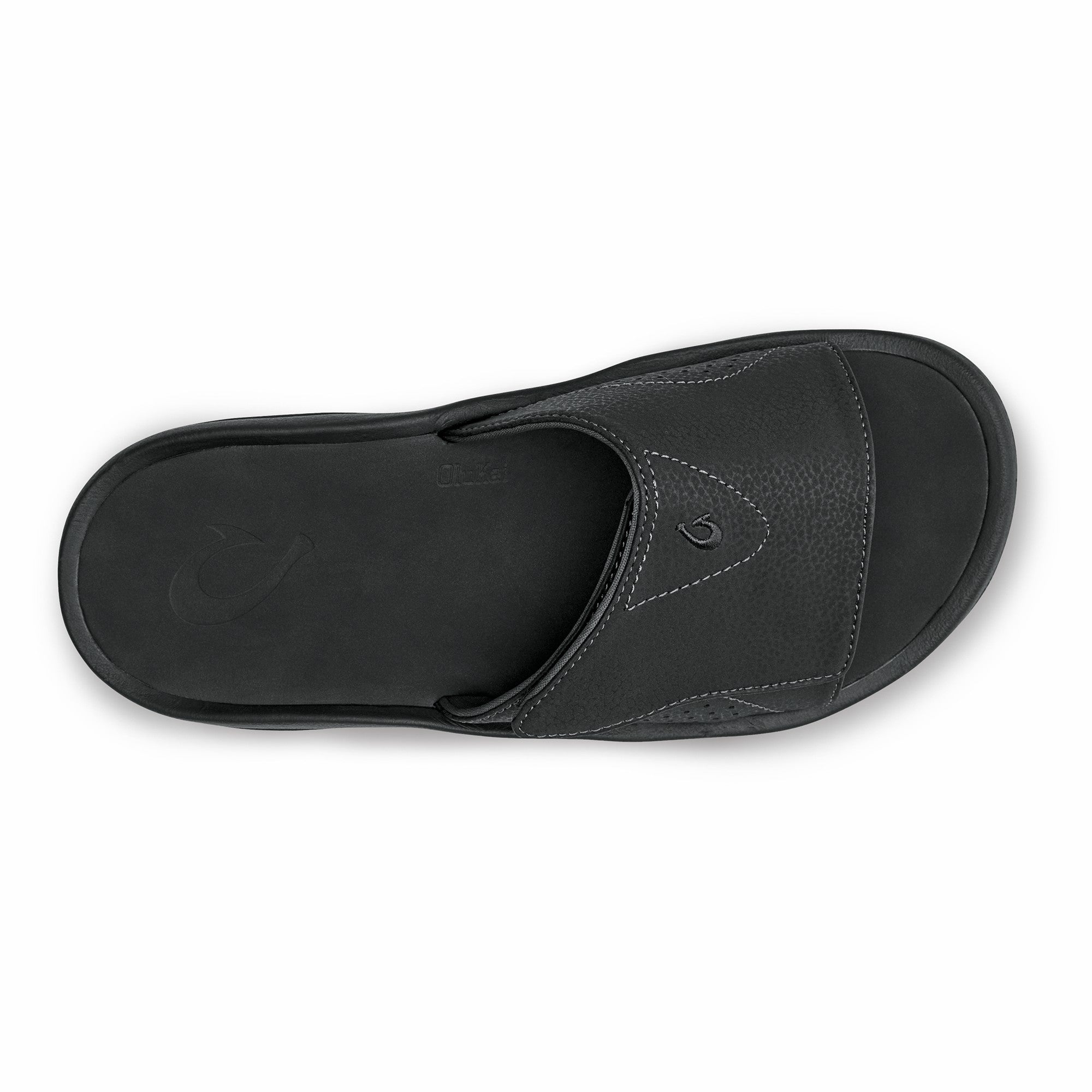 Nalu Slide Men's Beach Slide Sandals - Black