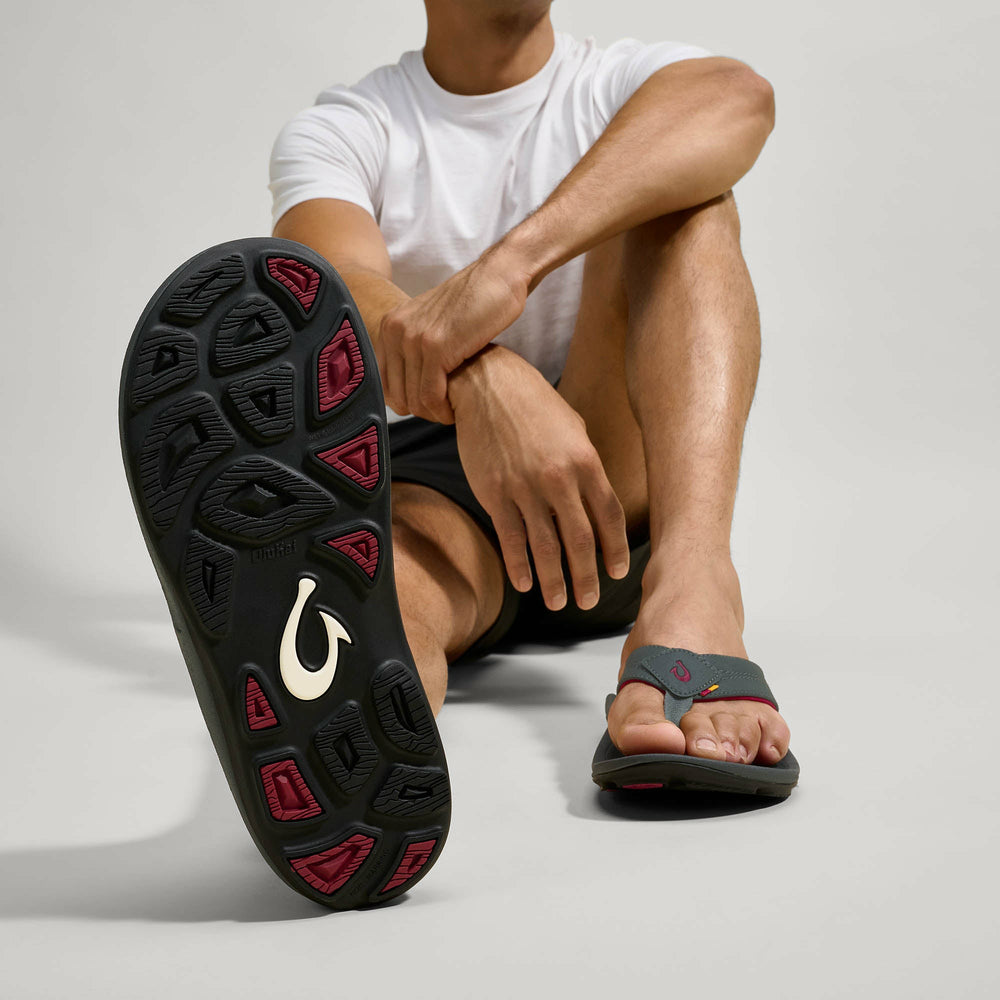 Kīpī Comfortable Beach Sandals - Dark Shadow