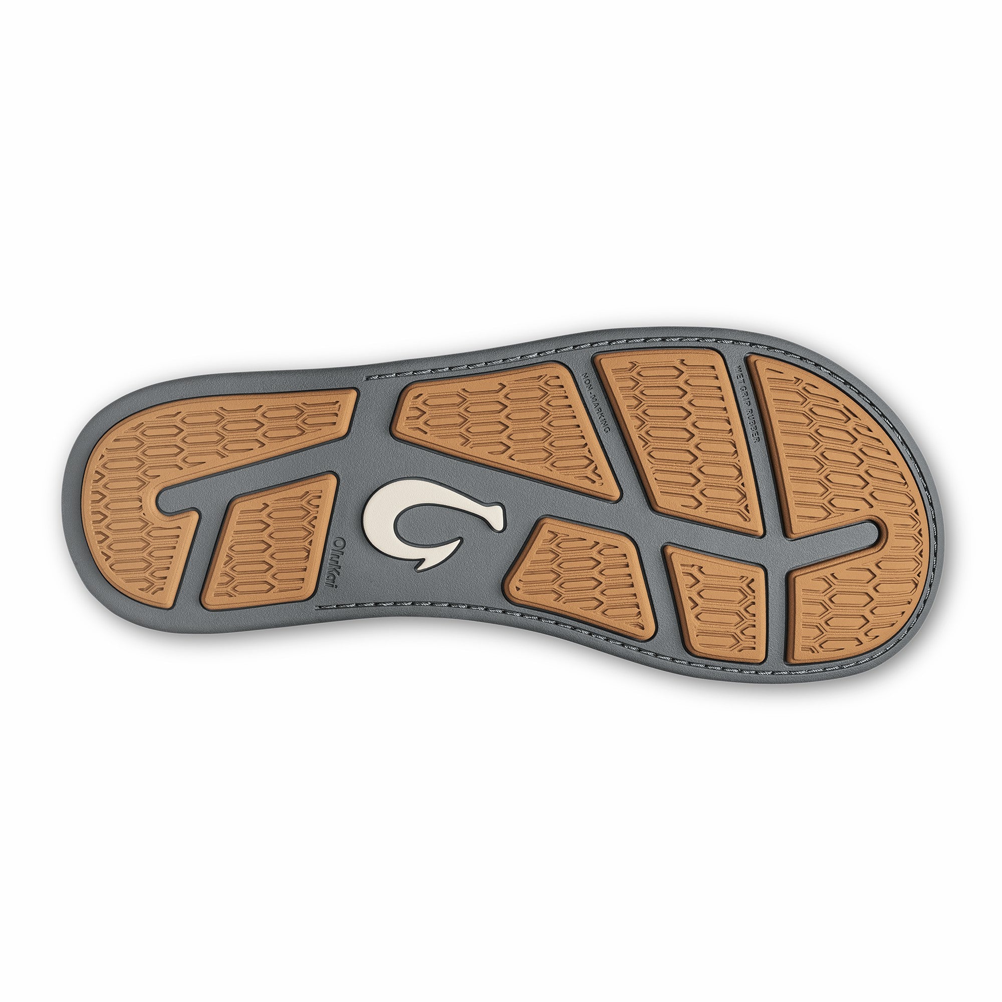 Tuahine Men's Waterproof Leather Beach Sandals - Rock