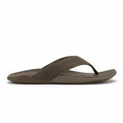 Tuahine Men's Waterproof Leather Beach Sandals - Canteen