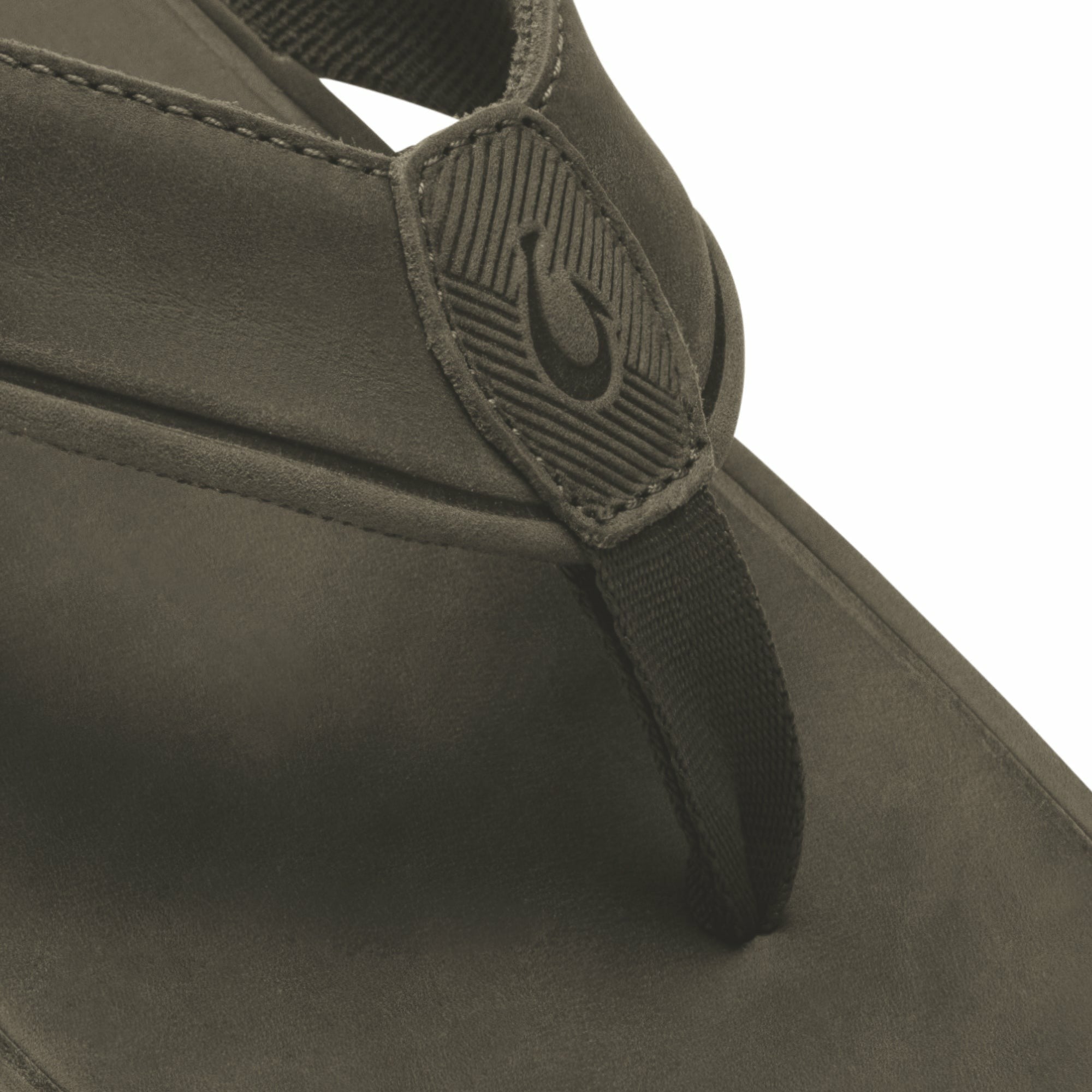 Tuahine Men's Waterproof Leather Beach Sandals - Canteen