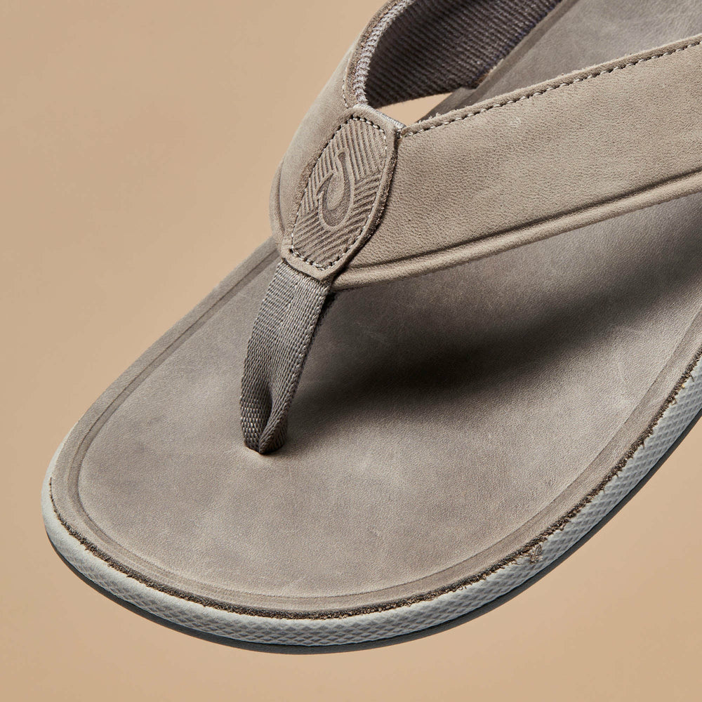 Tuahine Men's Waterproof Leather Beach Sandals - Lagoon