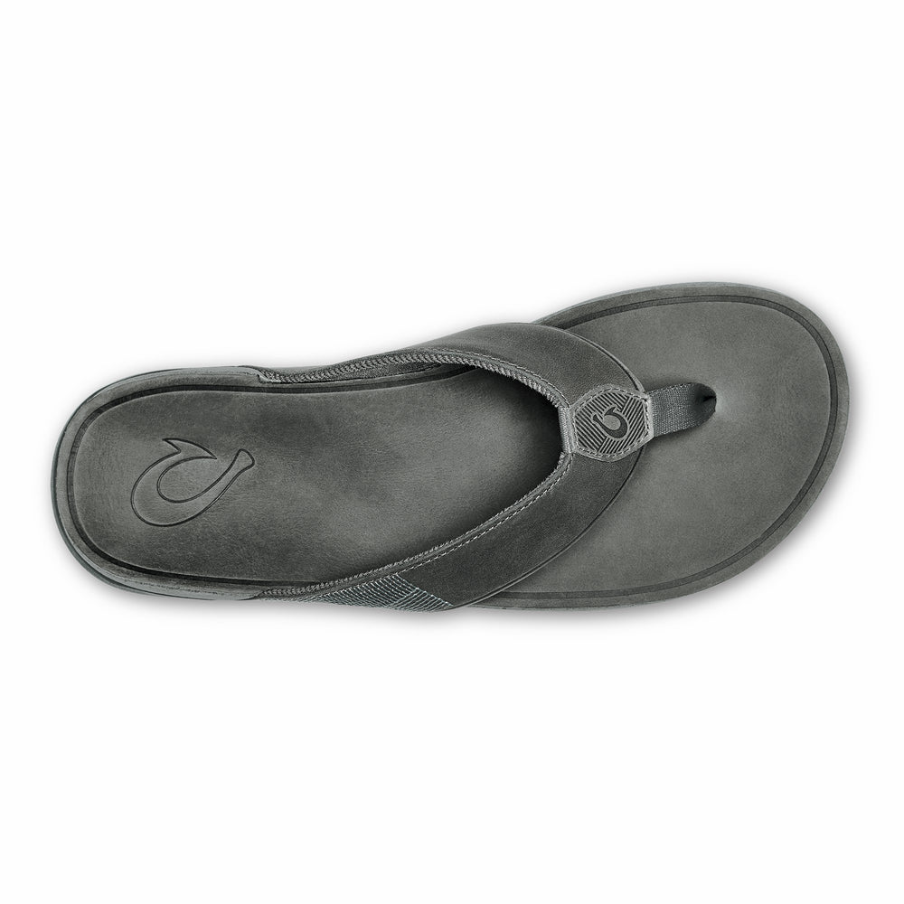Tuahine Men's Waterproof Leather Beach Sandals - Lagoon