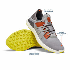 Manele Breathable Golf Shoes - Poi / Charcoal