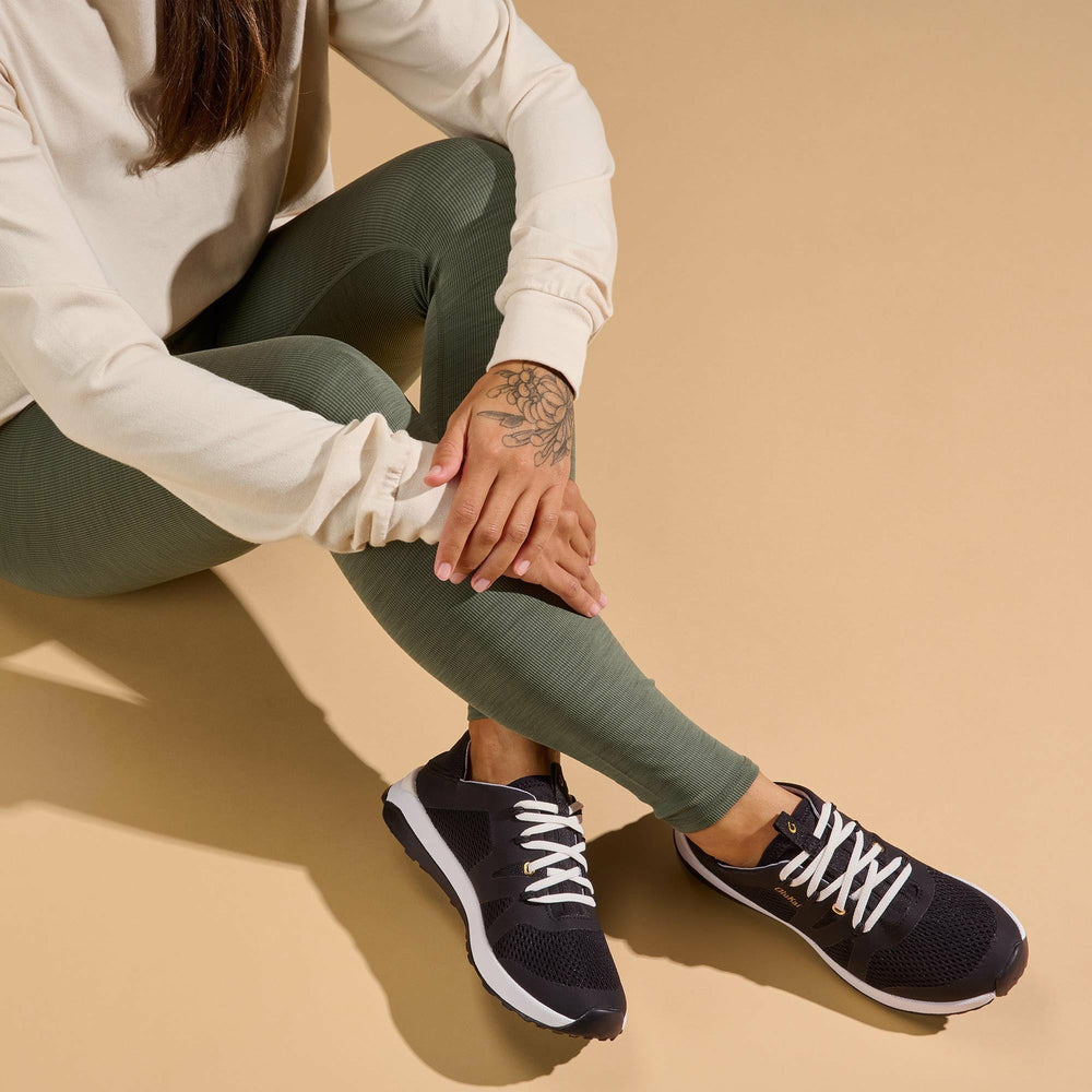 Huia Athleisure Shoes - Black