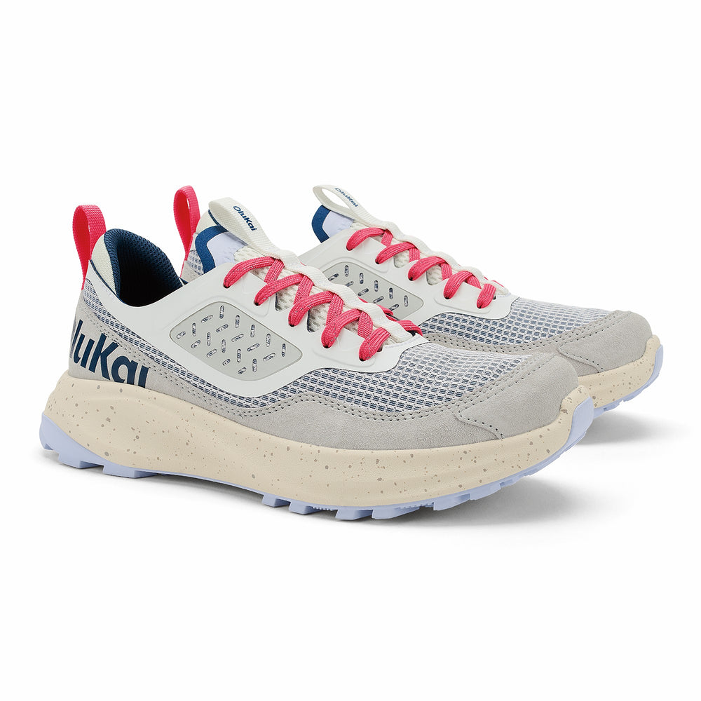 Makiki - Bright White / Coastal Blue