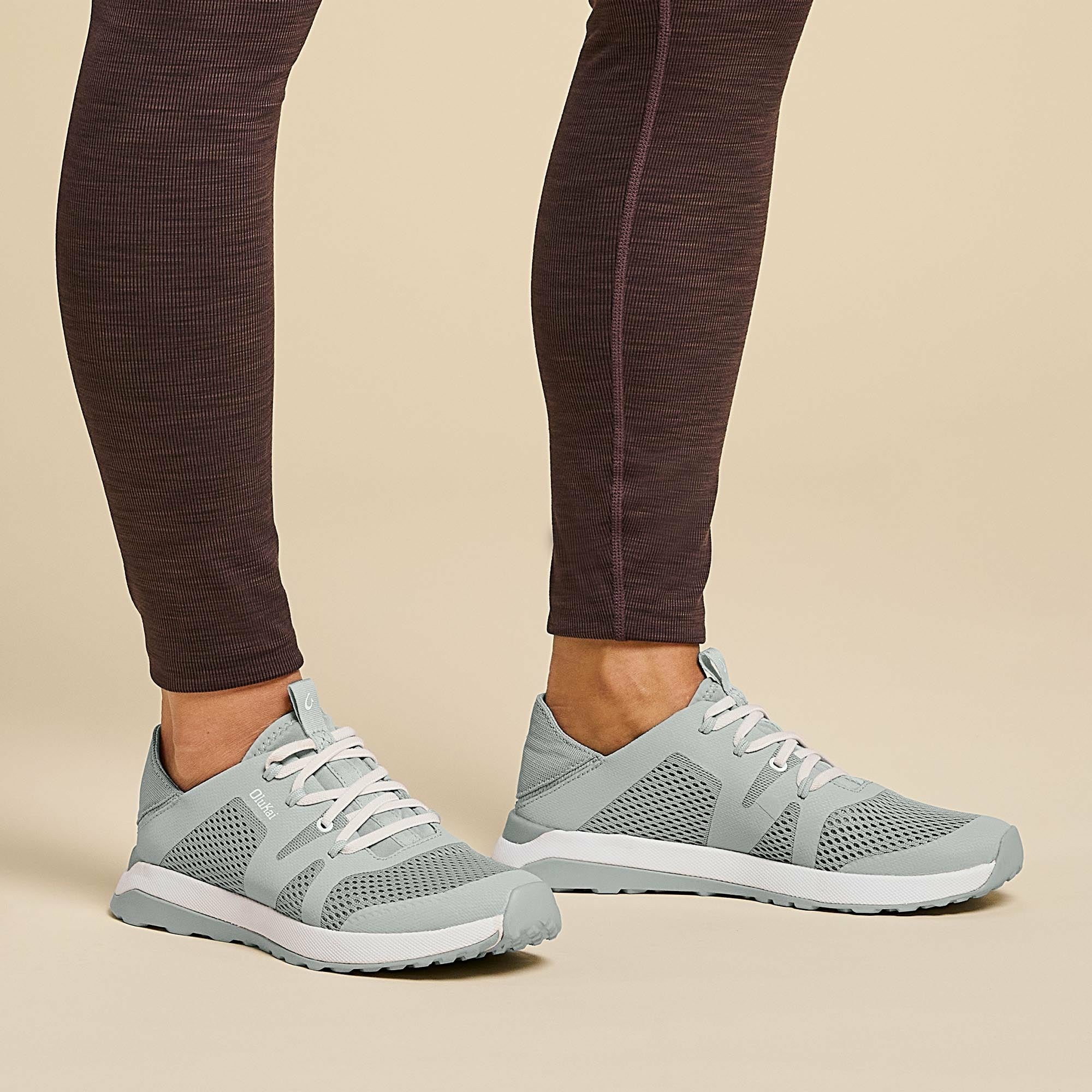 Huia Athleisure Shoes - Pale Grey