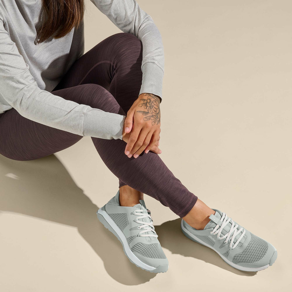 Huia Athleisure Shoes - Pale Grey