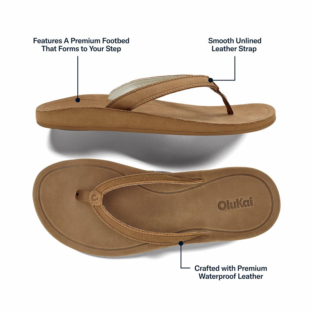 Southshore Waterproof Leather Sandals - Toffee