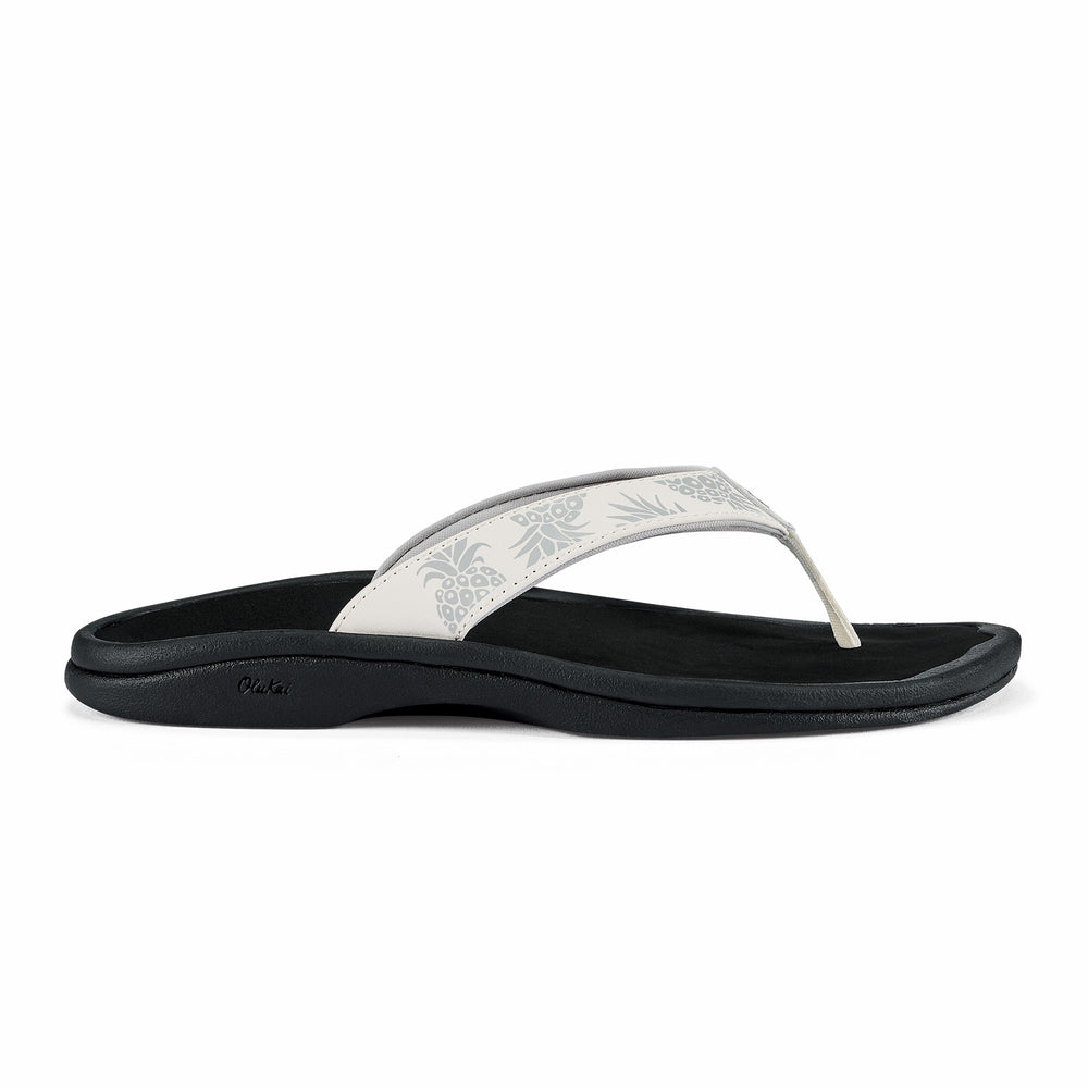 ‘Ohana Women's Beach Sandals - Bright White / Hua