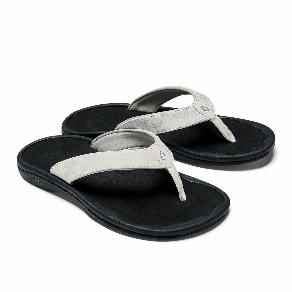 ‘Ohana Women's Beach Sandals - Bright White / Hua
