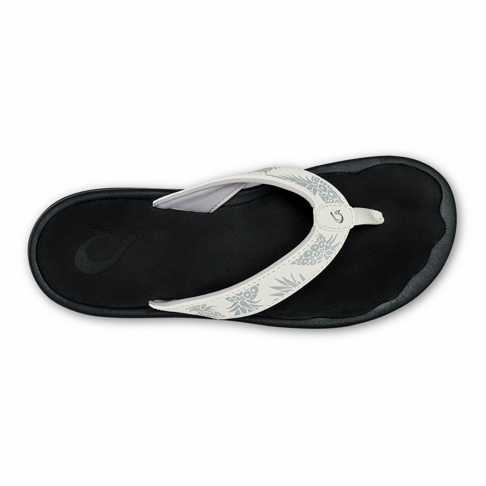 ‘Ohana Women's Beach Sandals - Bright White / Hua
