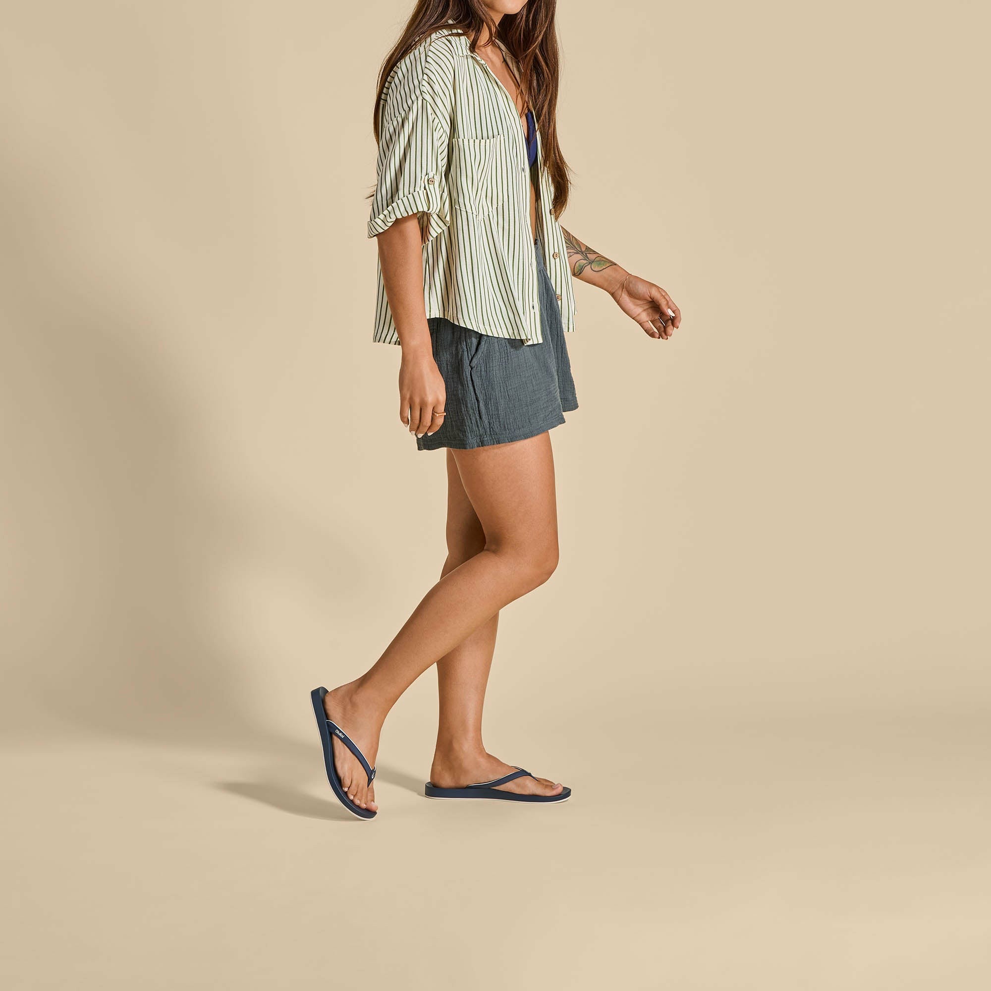 ‘Uiki Everyday Beach Sandals - Mood Indigo