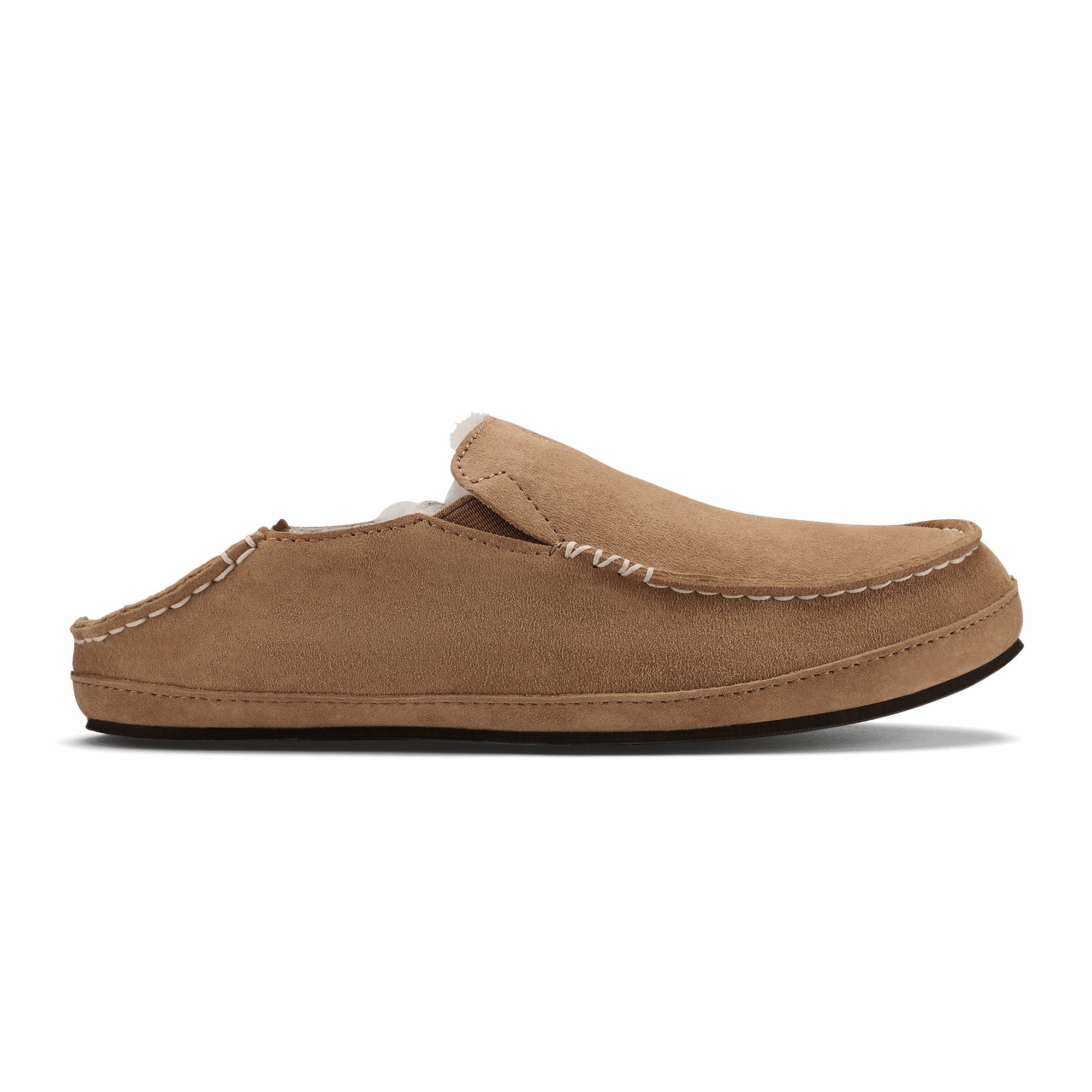 Nohea Women's Leather Slippers - Tan